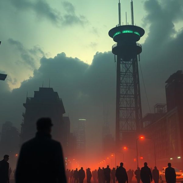 how is technology used by big brother and the party