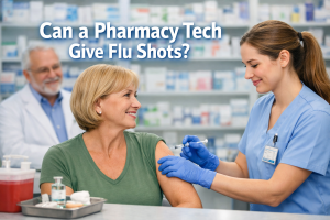 can a pharmacy tech give flu shots