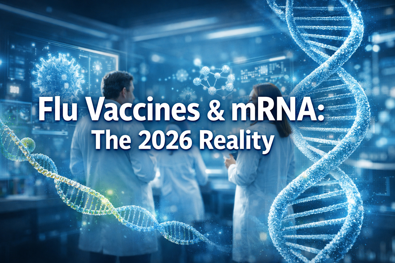 does flu vaccine use mrna technology​