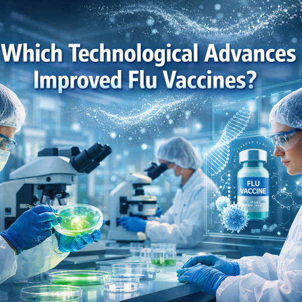 which of these technological advances has improved flu vaccines