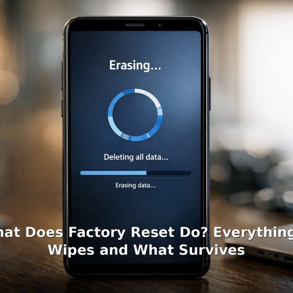 What Does Factory Reset Do? Everything It Wipes and What Survives
