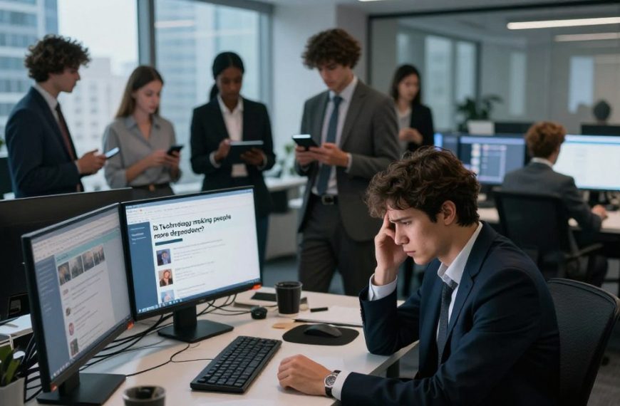 is technology making people more dependent