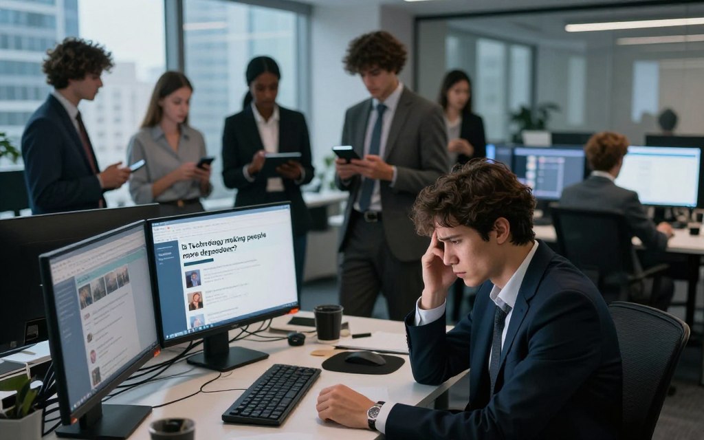 is technology making people more dependent